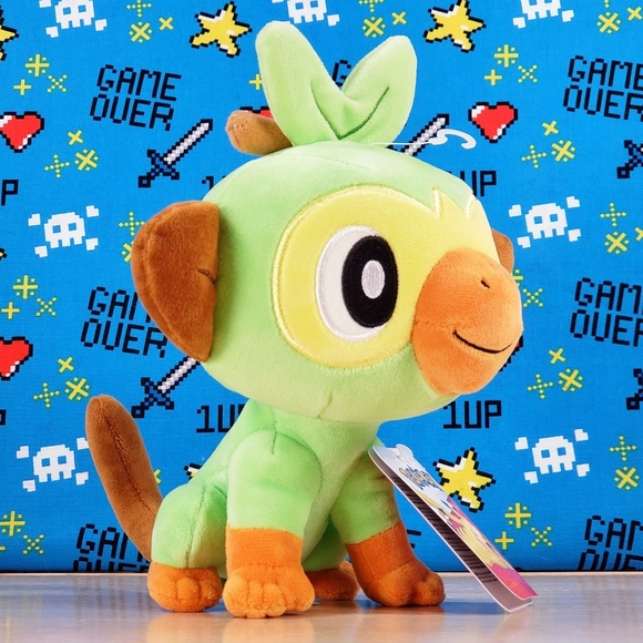 Pokemon GROOKEY 7" Genuine Officially Licensed Limited Edition Nintendo Plush - Picture 2 of 11
